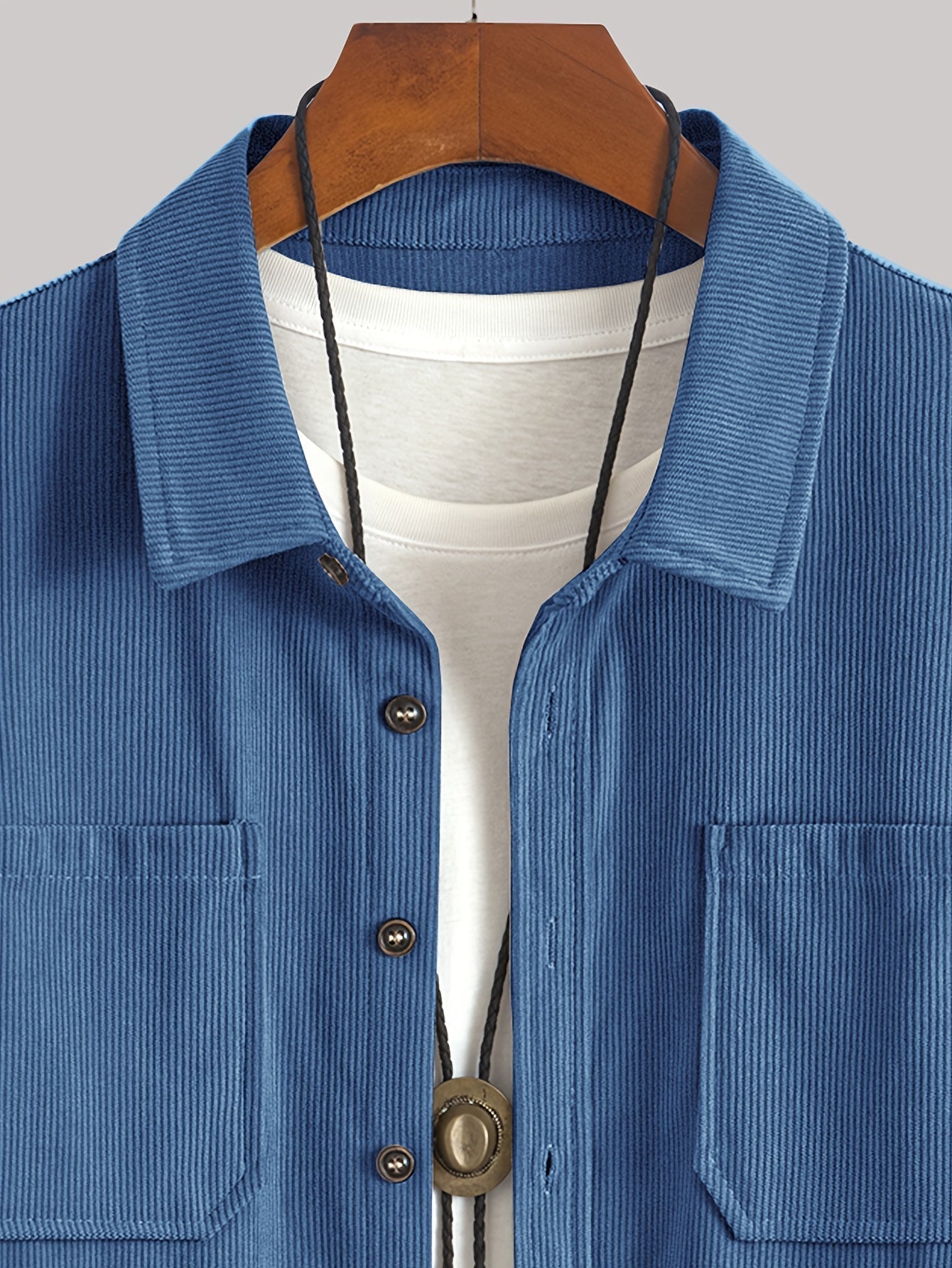 Bryce | Langarm-Overshirt mit Taschen – Produktansicht 26