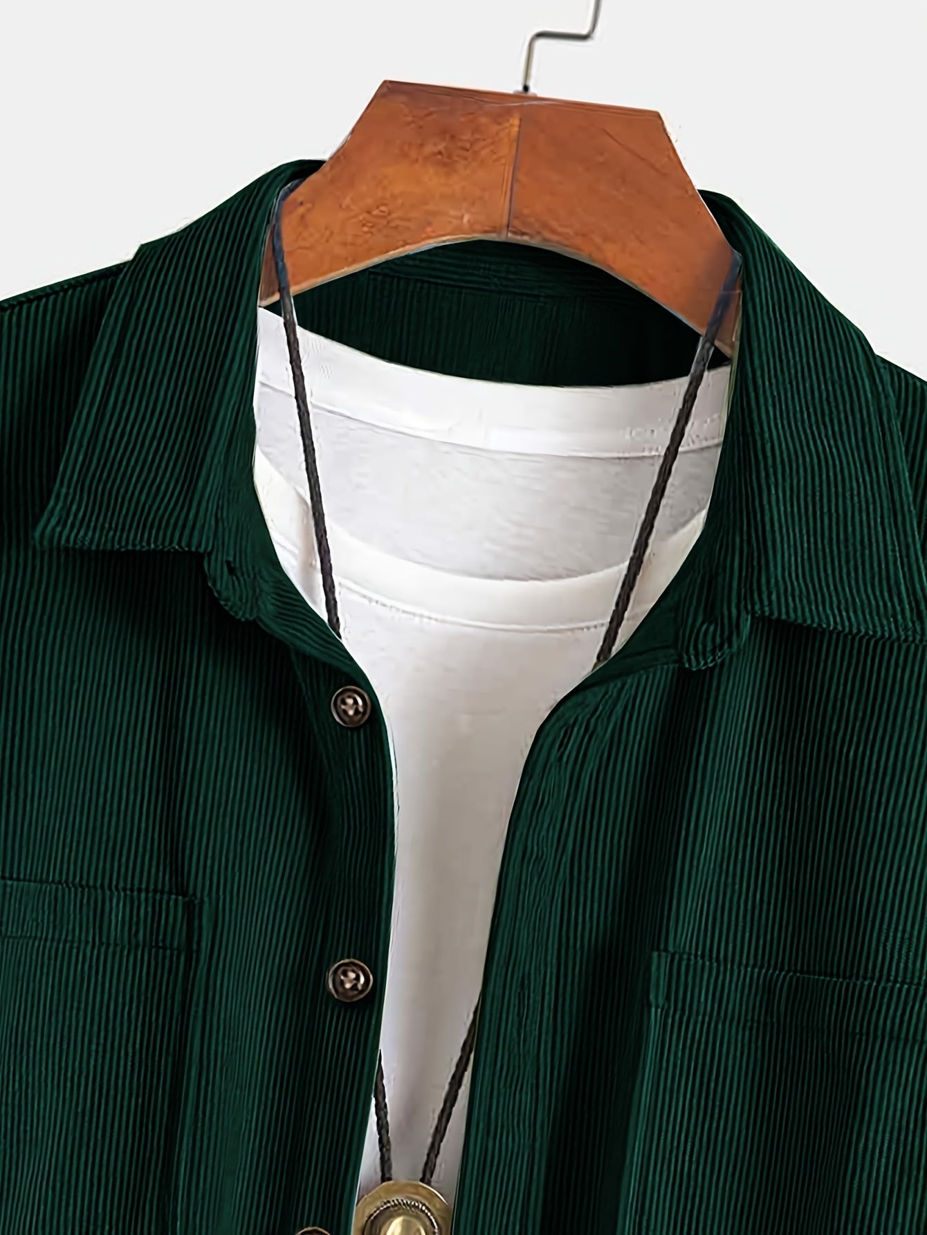 Bryce | Langarm-Overshirt mit Taschen – Produktansicht 53