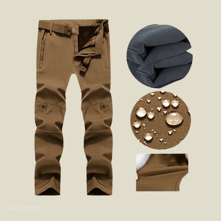 Carlo | Wasserabweisender Militäranzug mit Fleecepullover – Produktansicht 6