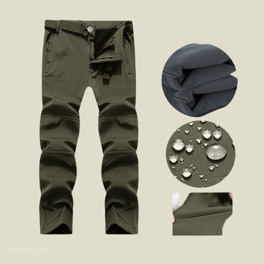 Carlo | Wasserabweisender Militäranzug mit Fleecepullover – Produktansicht 8