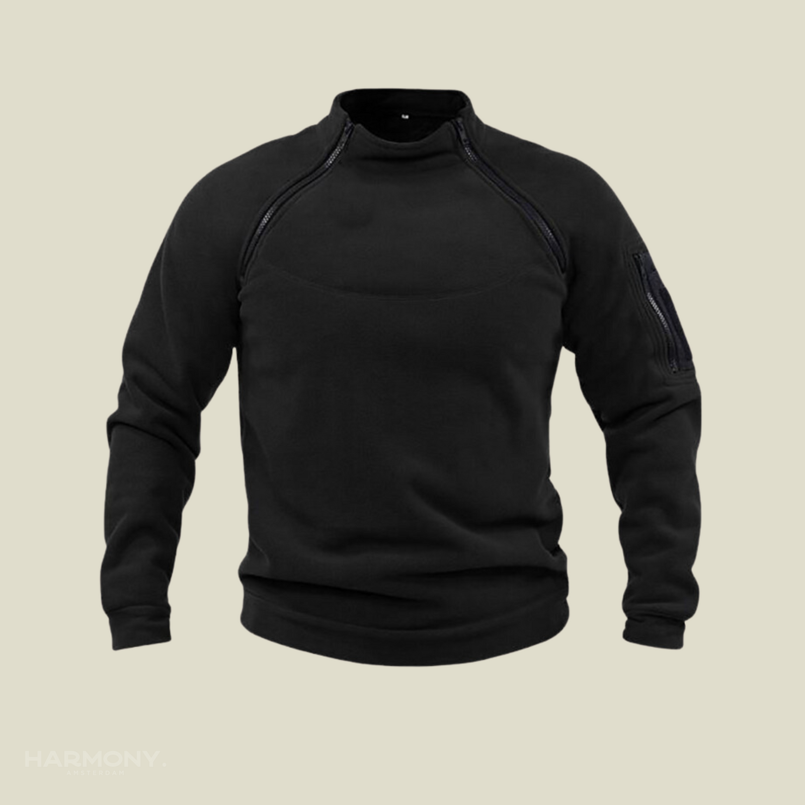 Carlo | Wasserabweisender Militäranzug mit Fleecepullover – Produktansicht 9