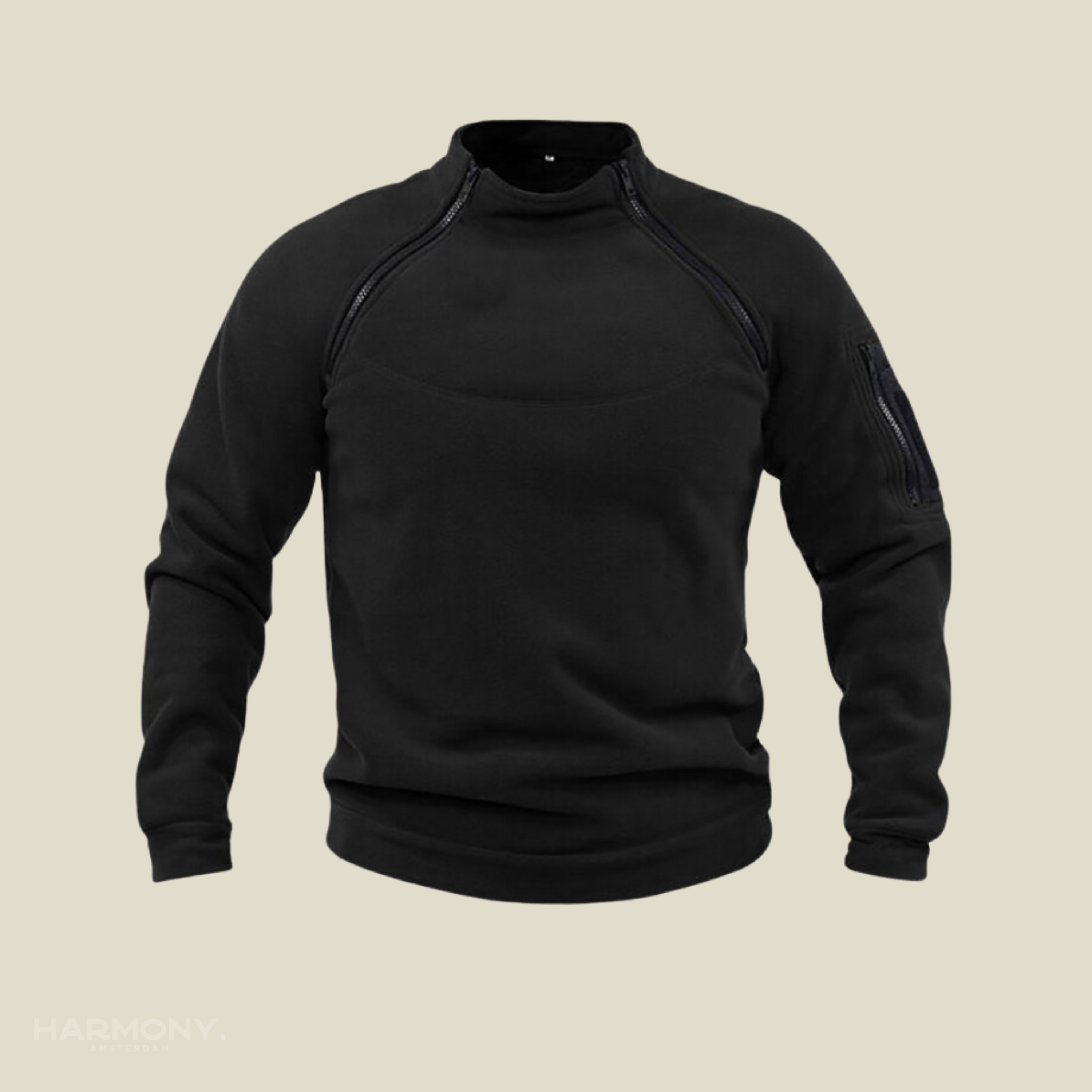 Carlo | Wasserabweisender Militäranzug mit Fleecepullover – Produktansicht 9