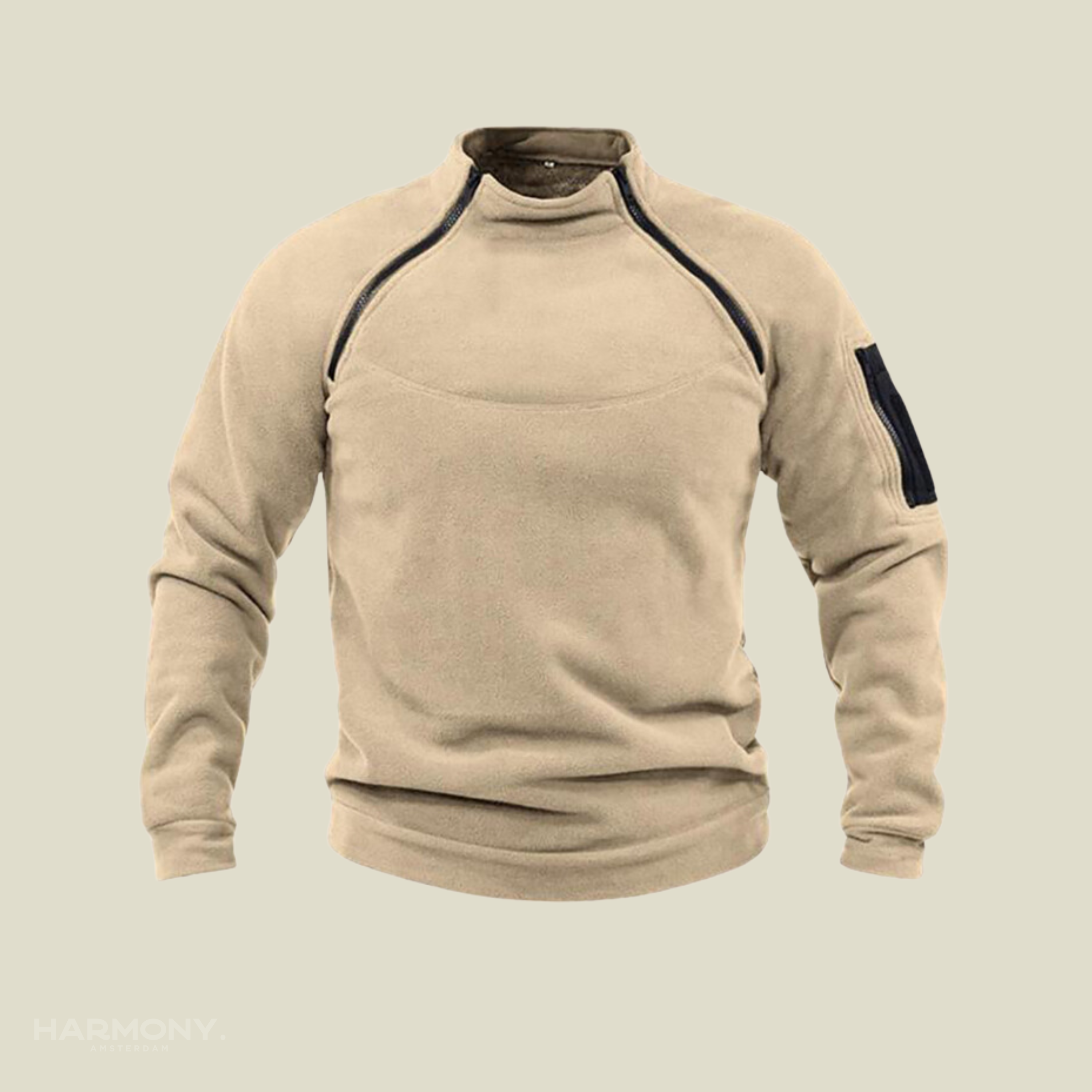 Carlo | Wasserabweisender Militäranzug mit Fleecepullover – Produktansicht 10