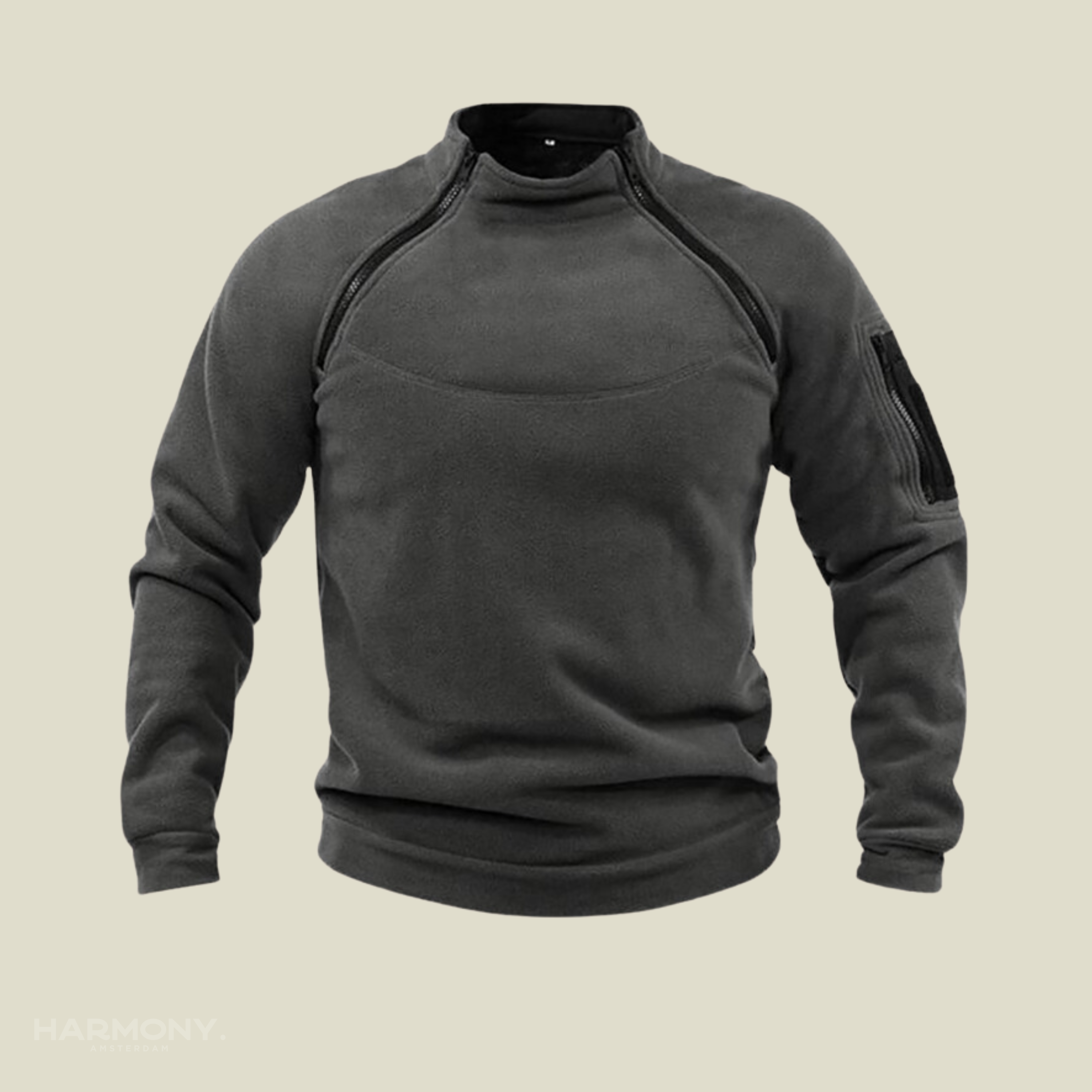 Carlo | Wasserabweisender Militäranzug mit Fleecepullover – Produktansicht 11