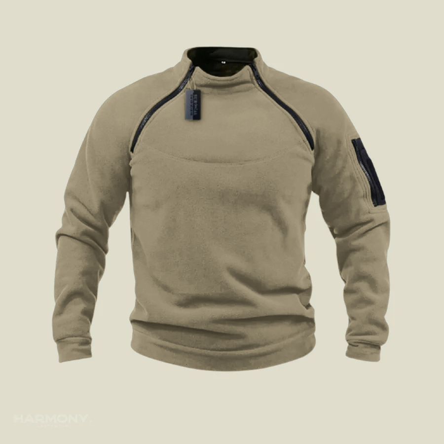 Carlo | Wasserabweisender Militäranzug mit Fleecepullover – Produktansicht 12