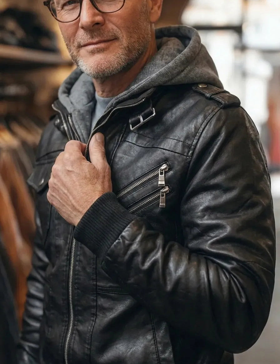 Benjamin | Premium-Winterjacke mit Kapuze – Produktansicht 3