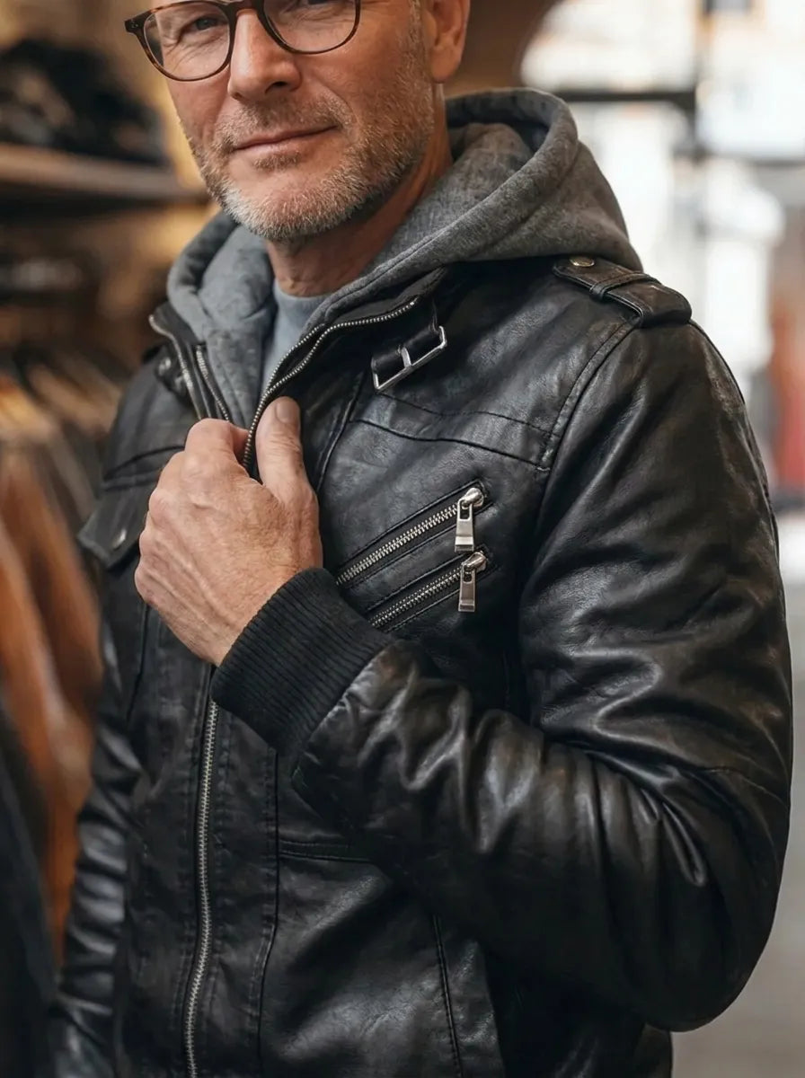 Benjamin | Premium-Winterjacke mit Kapuze – Produktansicht 3