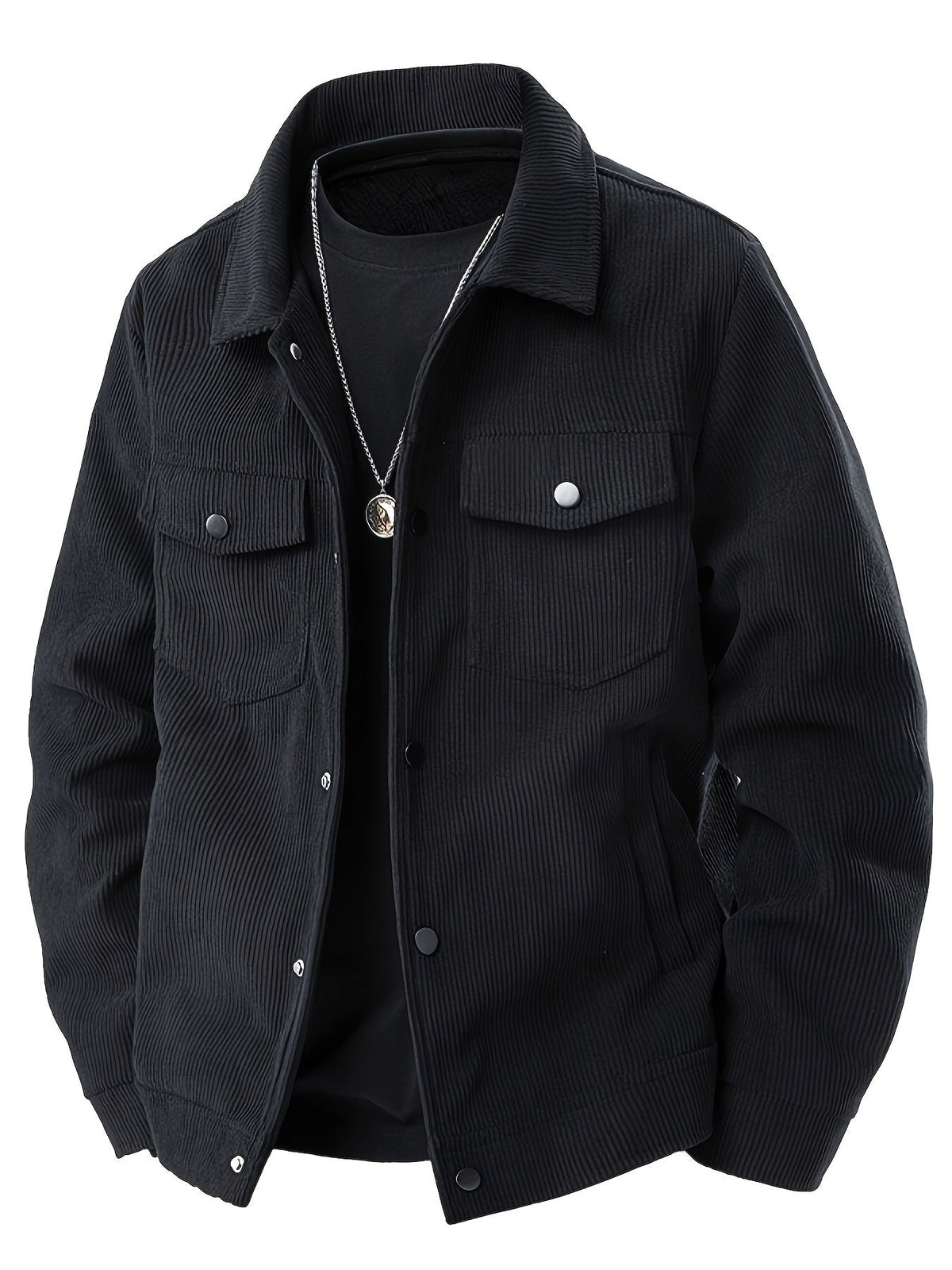 Herren-Overshirt mit Taschen – Produktansicht 2