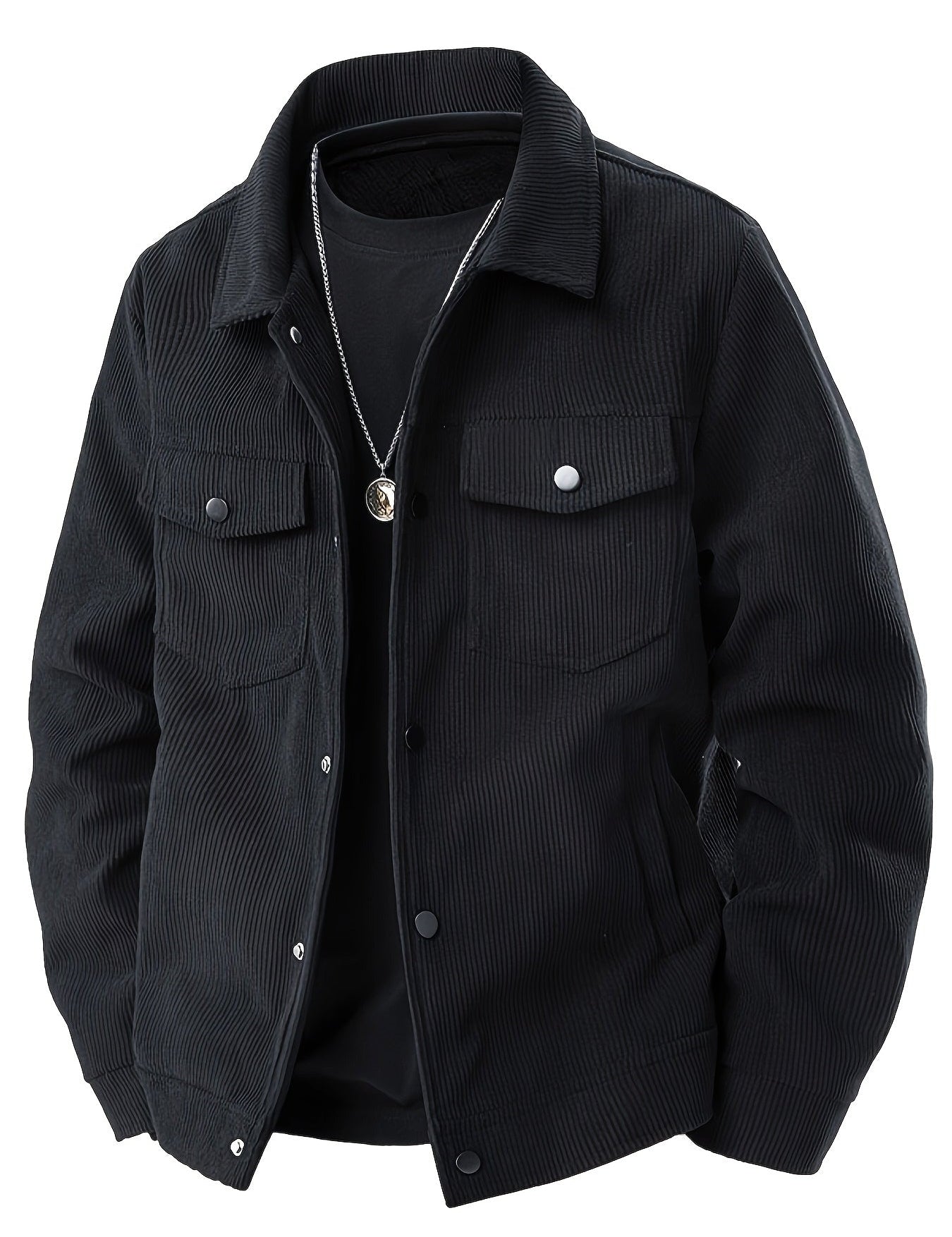 Herren-Overshirt mit Taschen – Produktansicht 2