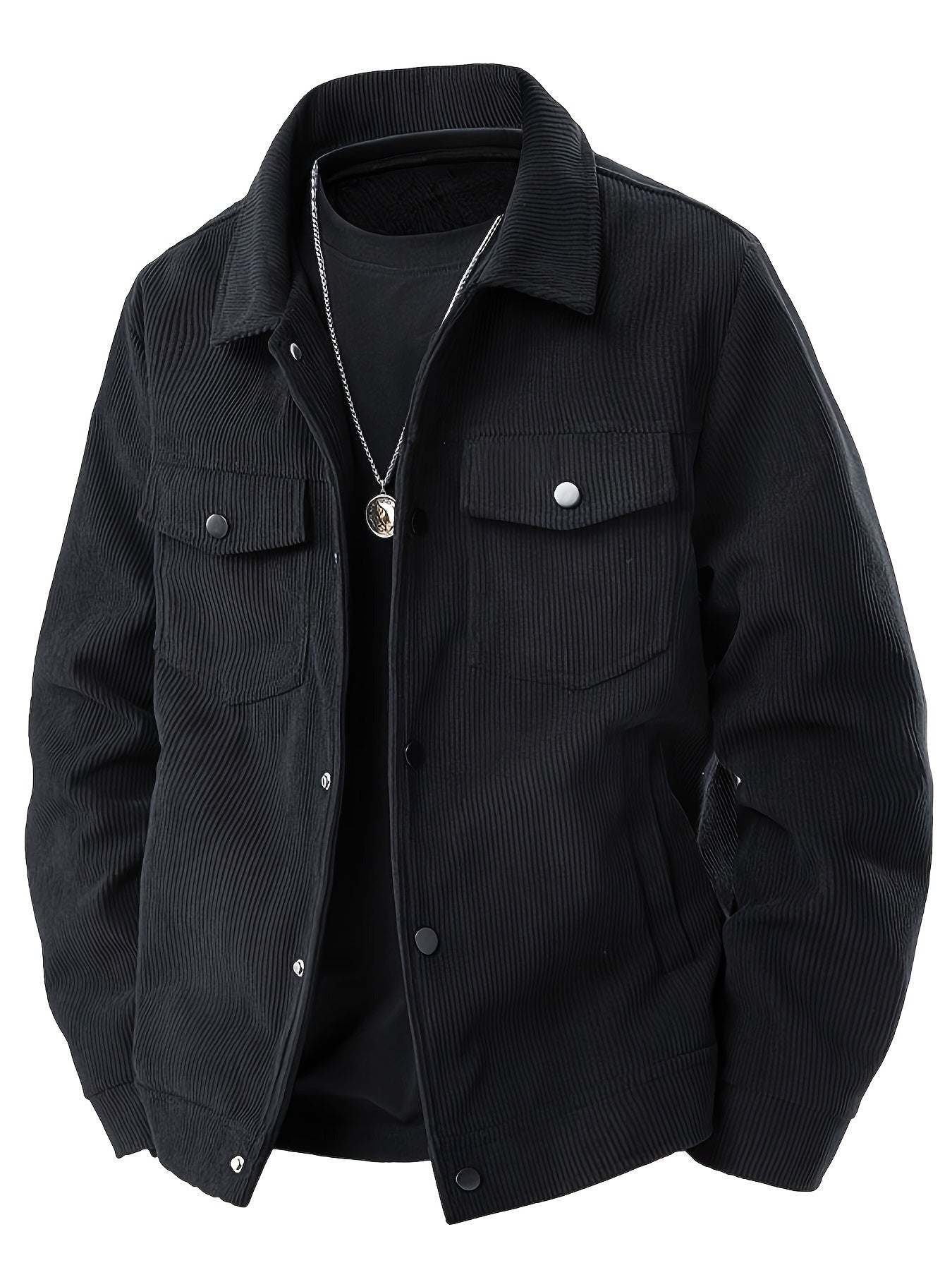 Herren-Overshirt mit Taschen – Produktansicht 2