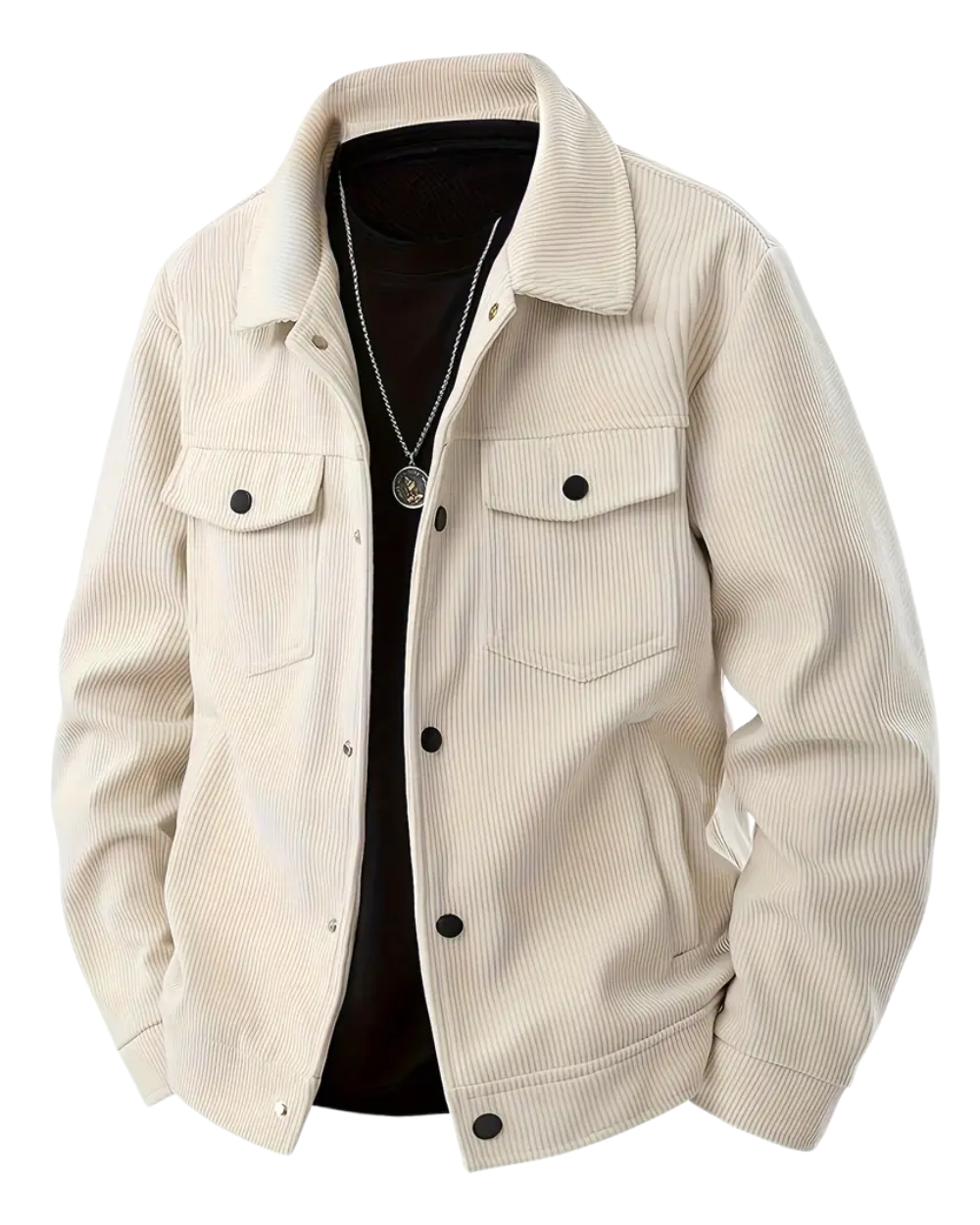 Herren-Overshirt mit Taschen – Produktansicht 1