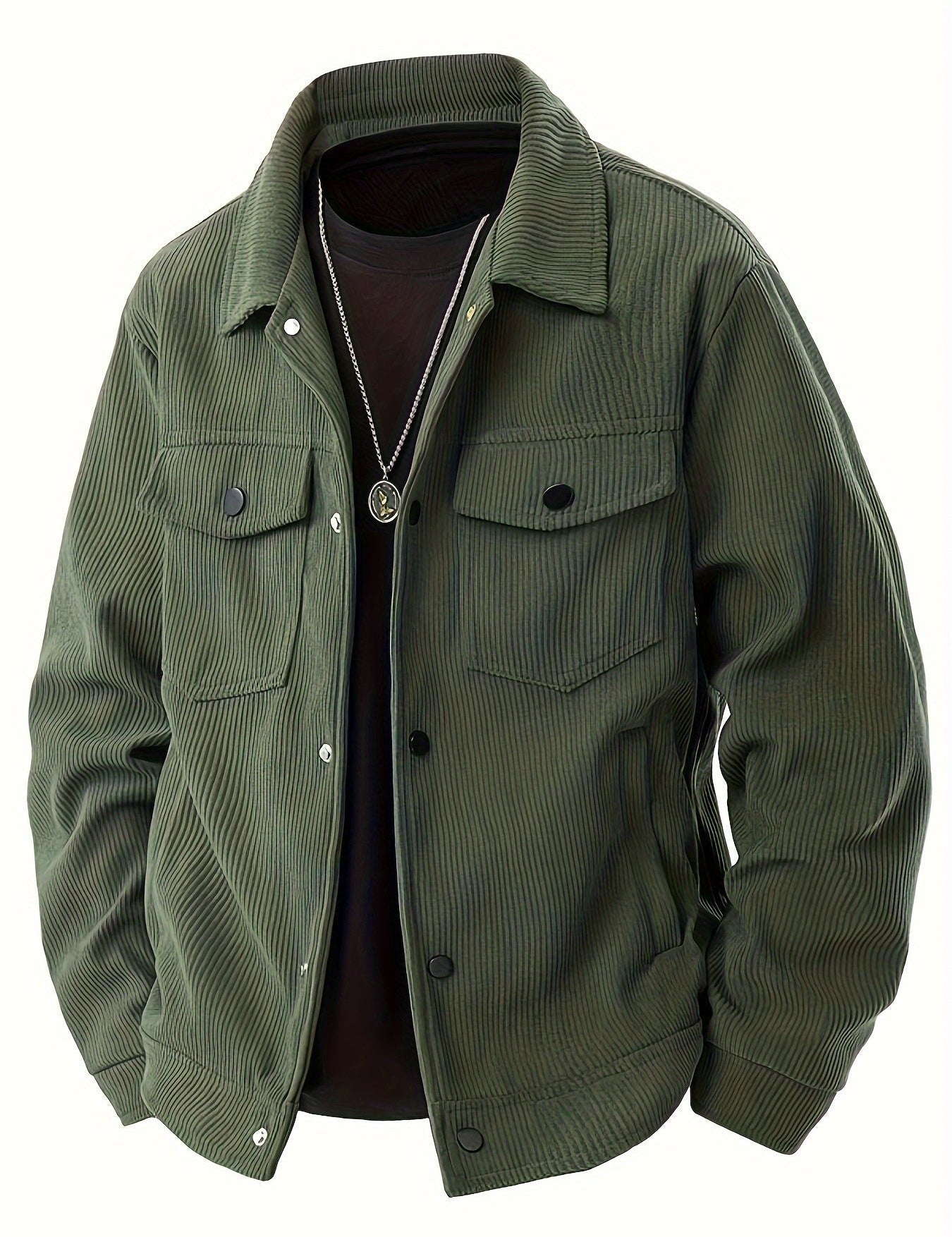 Herren-Overshirt mit Taschen – Produktansicht 3