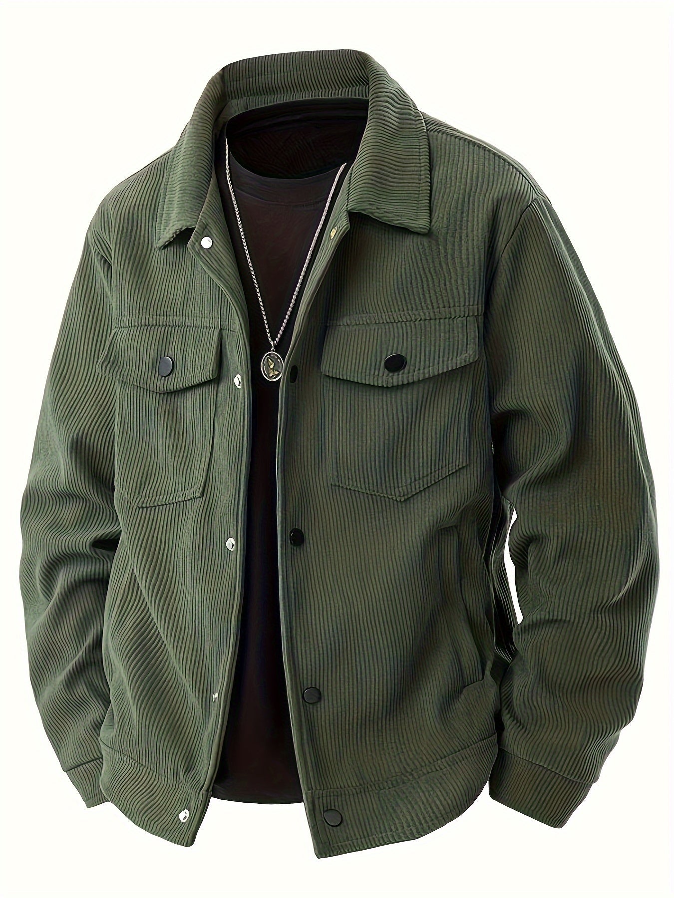 Herren-Overshirt mit Taschen – Produktansicht 3