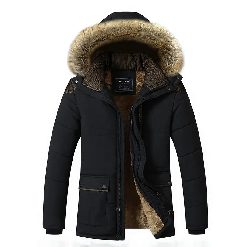 Elegante Winterjacke mit Fleece-Futter – Produktansicht 3