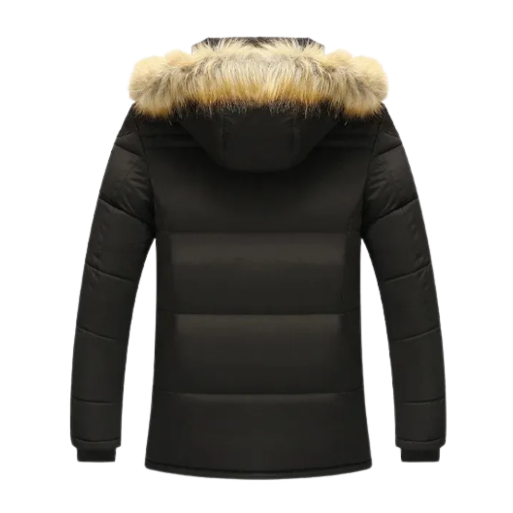 Elegante Winterjacke mit Fleece-Futter – Produktansicht 6