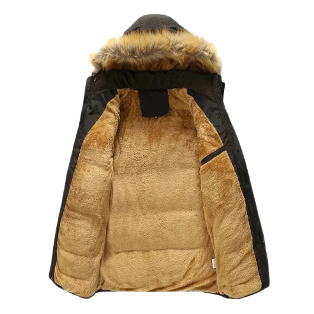 Elegante Winterjacke mit Fleece-Futter – Produktansicht 8
