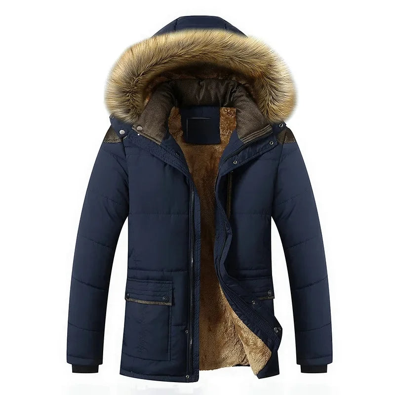 Elegante Winterjacke mit Fleece-Futter – Produktansicht 4