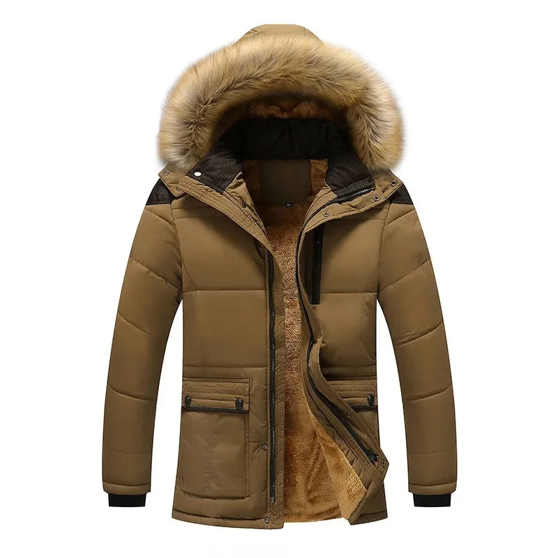 Elegante Winterjacke mit Fleece-Futter – Produktansicht 2