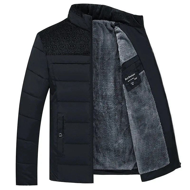 Elegante Herren-Steppjacke – Produktansicht 3