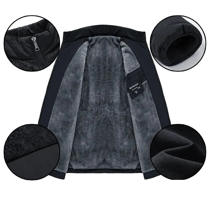 Elegante Herren-Steppjacke – Produktansicht 10