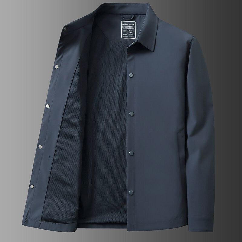 Elegante wasserdichte Herrenjacke – Produktansicht 3
