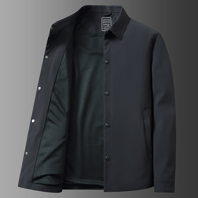Elegante wasserdichte Herrenjacke – Produktansicht 4