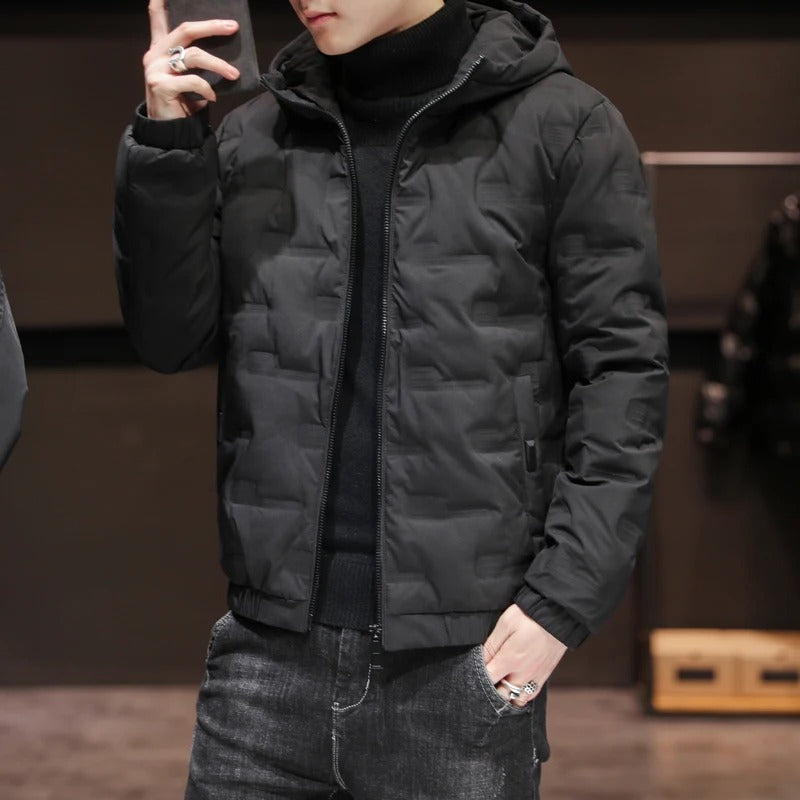 Elegante Herren-Pufferjacke – Produktansicht 3