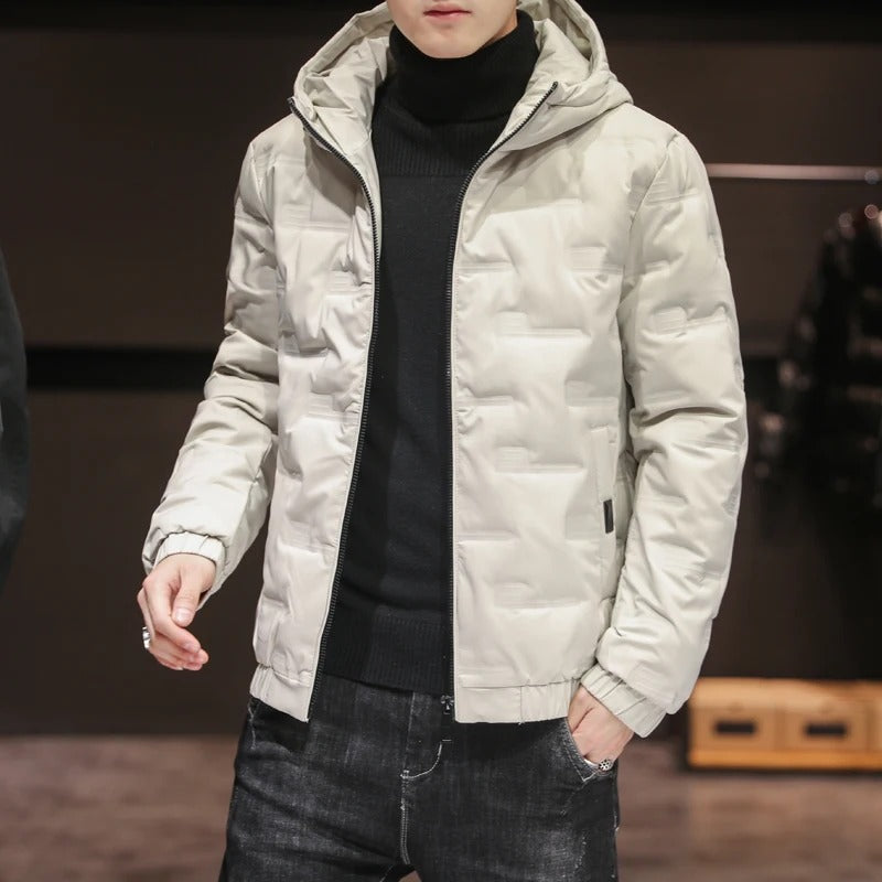 Elegante Herren-Pufferjacke – Produktansicht 2