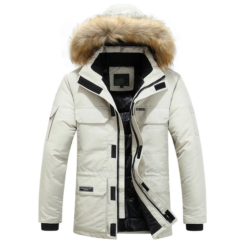 Elegante Herren-Winterjacke – Produktansicht 4