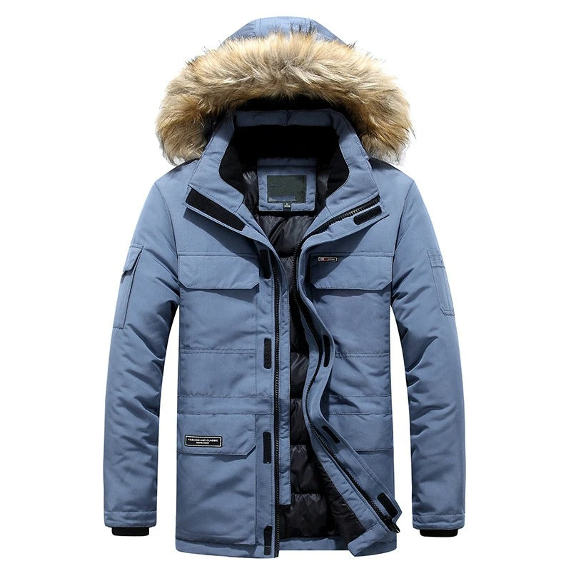 Elegante Herren-Winterjacke – Produktansicht 3