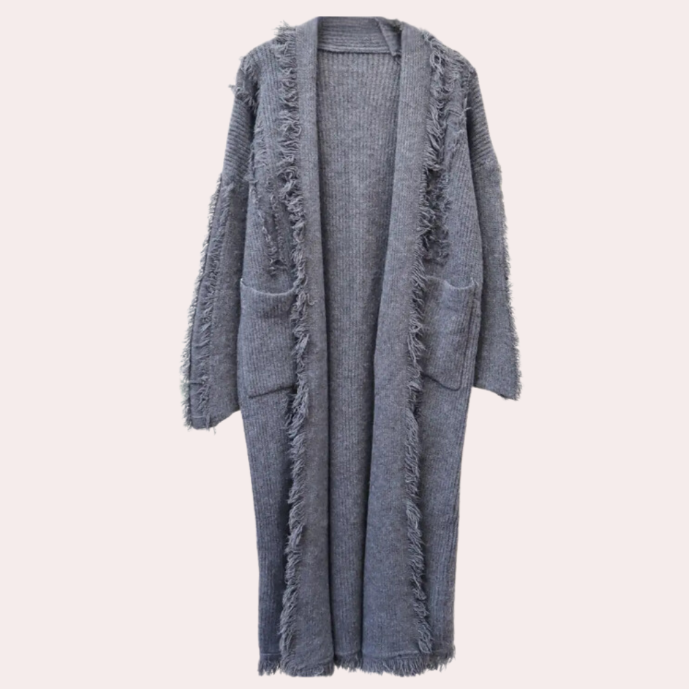 Adriana – Eleganter, vielseitiger Long-Cardigan – Bild 3