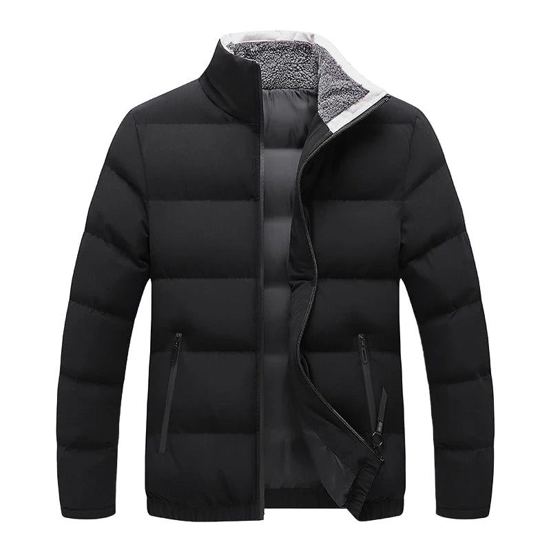 Premium Padded Winter Jacket Schwarz