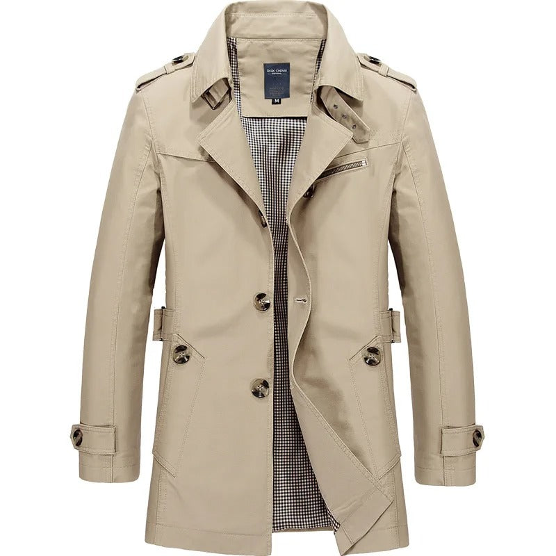 Stylish Men's Jacket Beige
