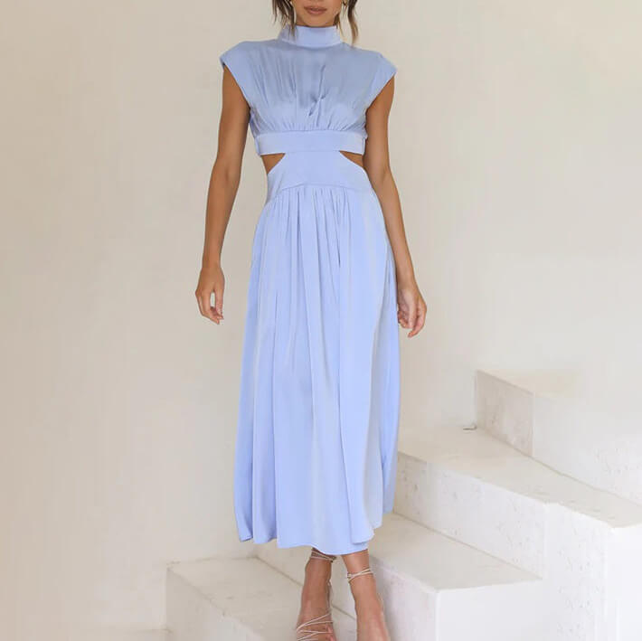 Lidia | Kleid mit tiefem Ausschnitt