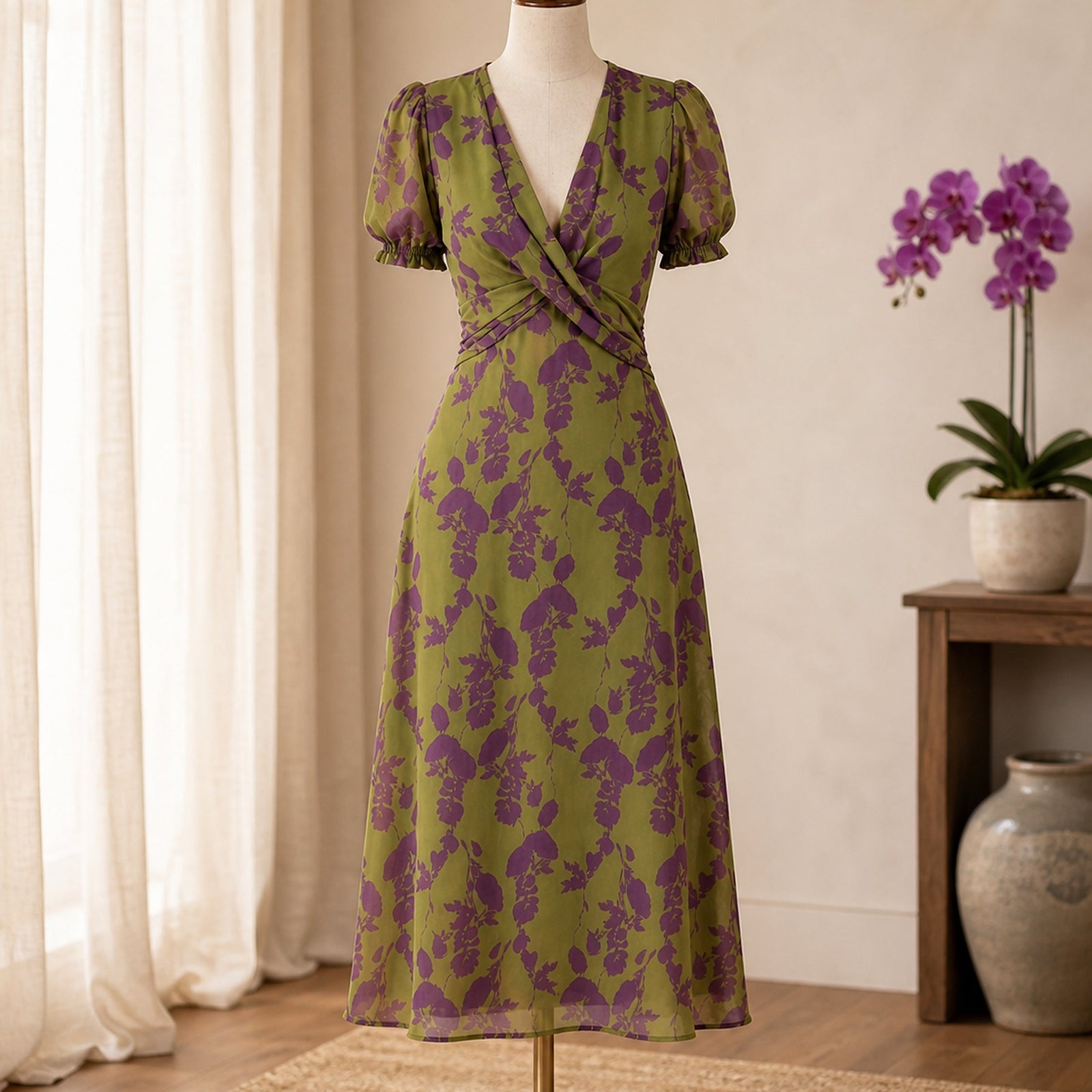 Rochie Virel – prezentare pe manechin