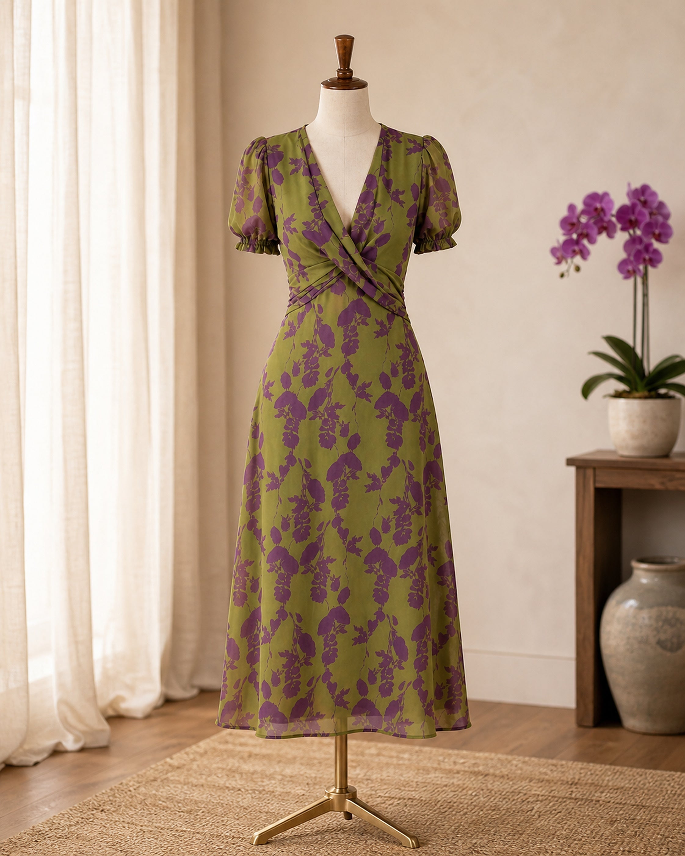 Rochie Virel – prezentare pe manechin