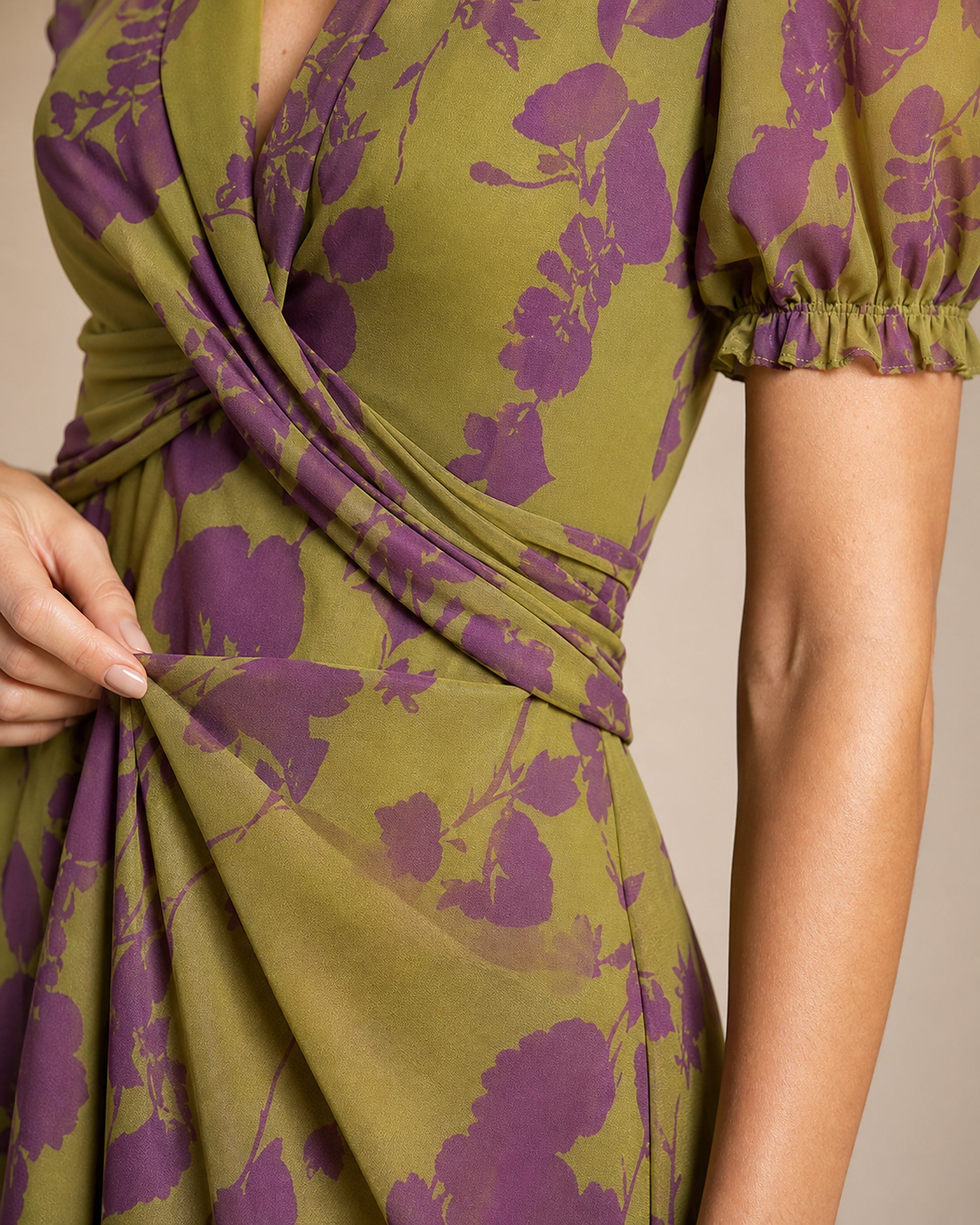 Rochie Virel – detaliu material