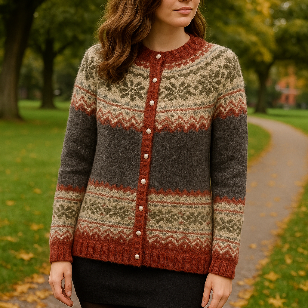 Bianca | Klassisch Damen Cardigan – Bild 2